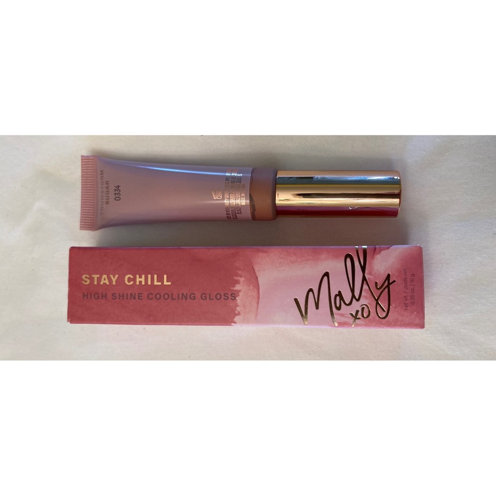 Mally Beauty Stay Chill High Shine Cooling Lip Gloss Snowstorm Sugar